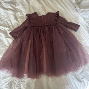 Mauve Tulle Dress - Mila & Rose